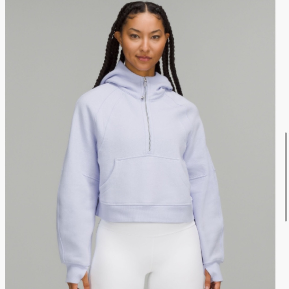 Lululemon SCUBA OVERSIZED HALF-ZIP HOODIE M/L